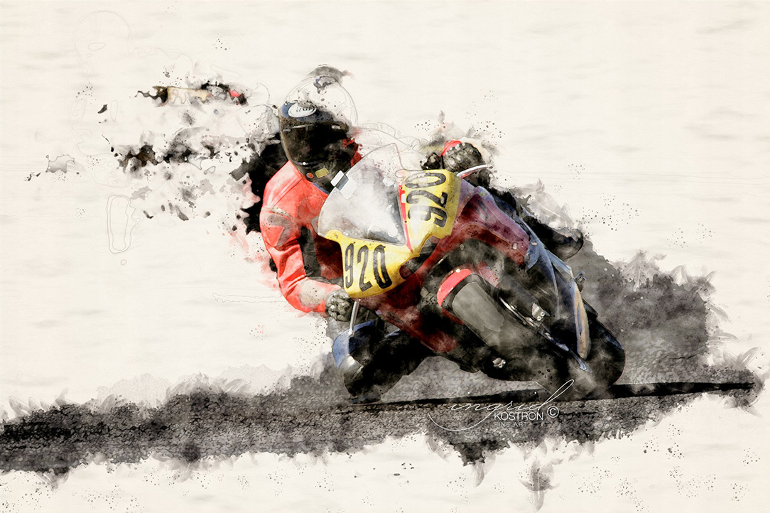 Racing Motorcycles, © Ingrid Kostron 2020